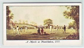 9 A Match at Hambledon 1777